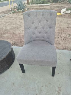 Leviton upholstered dining chair
