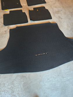 Toyota Camry Floor Mat Set with Trunk Liner