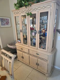Table and hutch