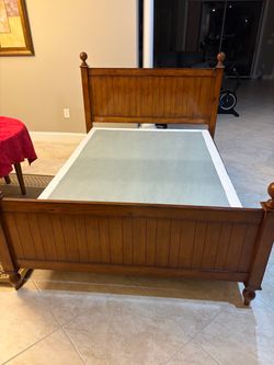 Solid Oak Double bed Full Size