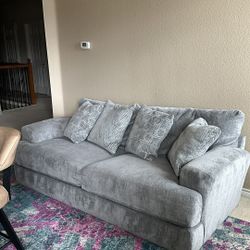 Grey Loveseat