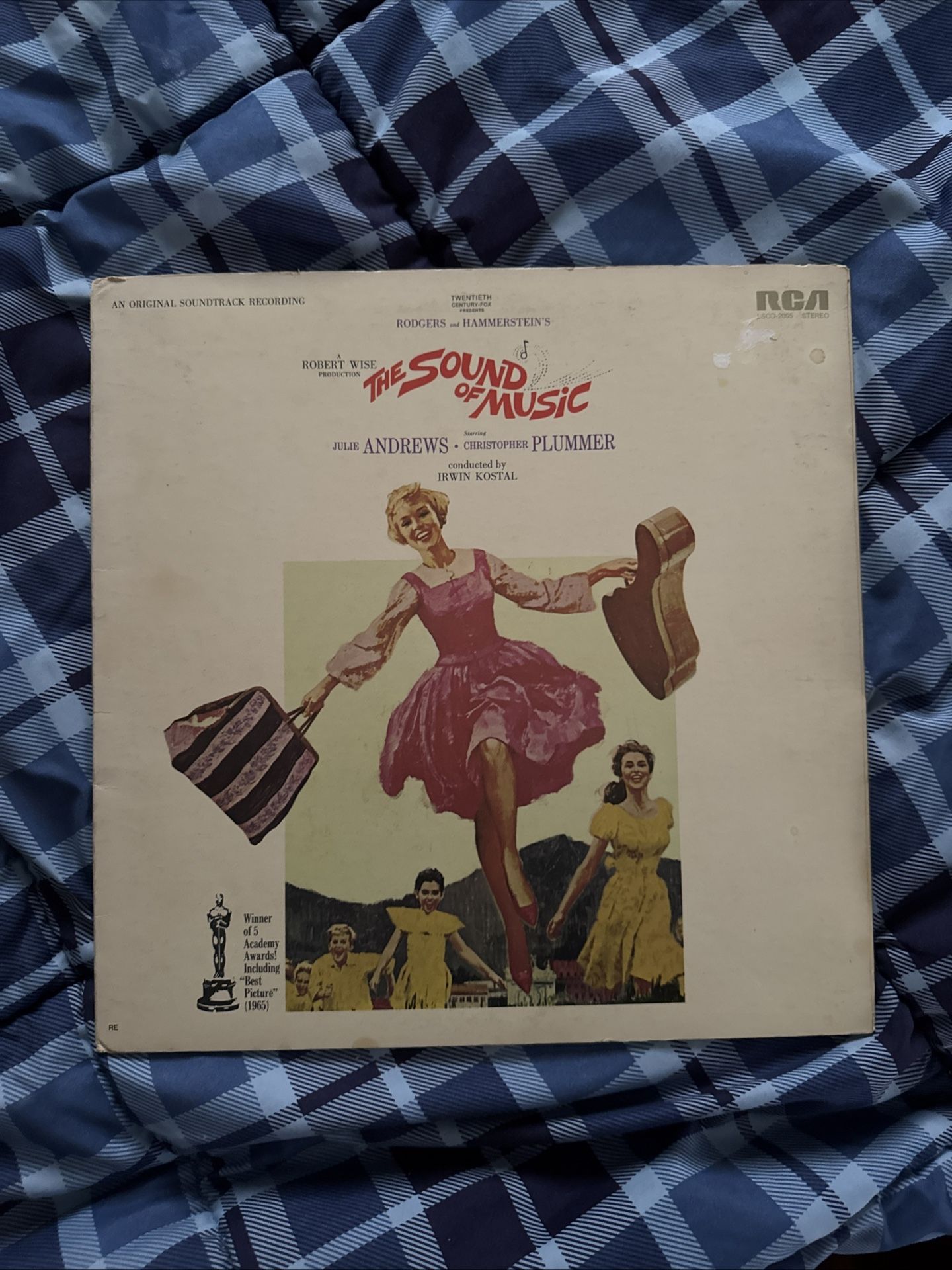 The Sound Of Music Original Soundtrrack, 1965 Vinyl Record LSOD-2005