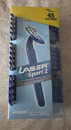 45. New Disposable Razors Never Opened 
