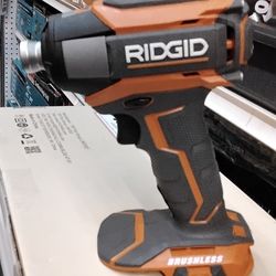 RIDGID 18V BRUSHLESS IMPACT DRIVER (TOOL ONLY)