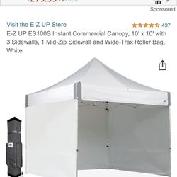 Canopy 10x10 Con Paredes Incluidas