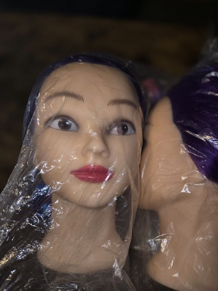 Mannequin Heads 4 Hairstyling