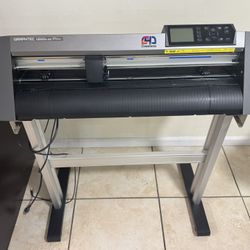 Graphtec CE6000-60 Plus Vinyl Cutter Plotter With Original Stand + 10 Vinyl Rolls