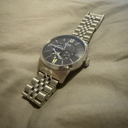 Fossil Men’s Townsman Automatic Watch - ME3107 - Stainless Steel Bracelet