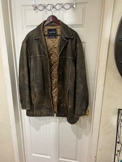 Wilsons Studio Andrew Marc Distressed Leather Jacket
