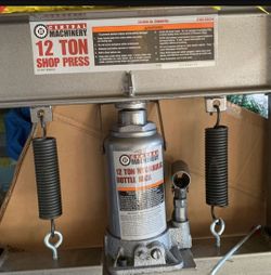 12 Ton Shop Press 24,000lb capacity