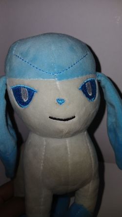 Pokémon Glaceon plushie