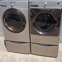 Washer And Electric Dryer