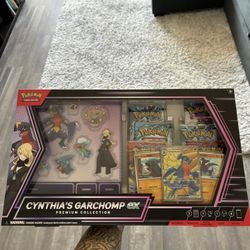 Pokémon Cynthia’s Garchomp Ex Premium Collection Box