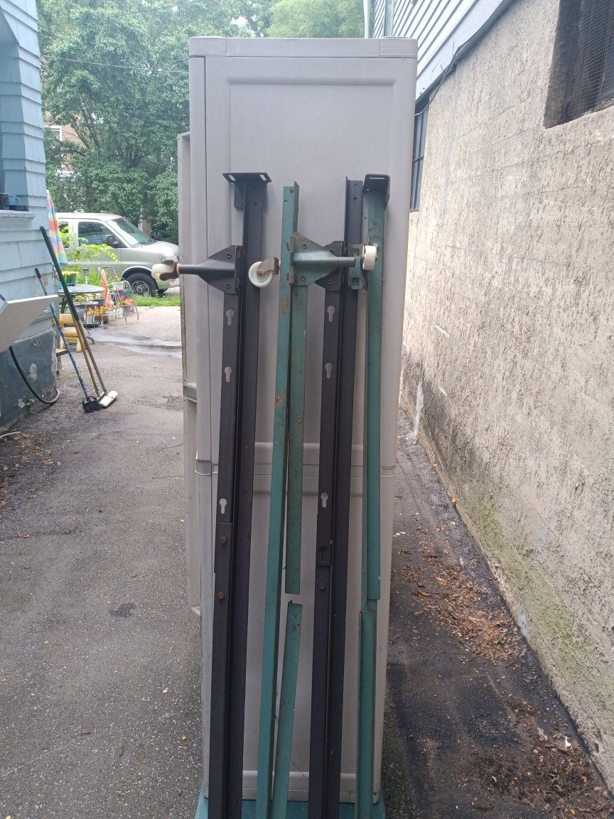 Two Sets Bed Frame For Twin Or Full