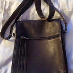 Soft Leather Colombian  Shoulder Handbag - 11" X 9" X 2.5"