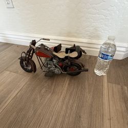 Metal Motorcycle Decor