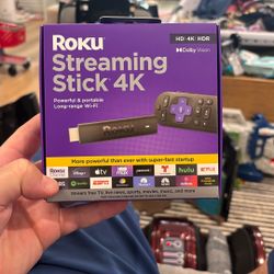 ROKU Streaming Stick 4K Brand New Never Opened 