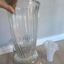 Clear Vases Cristal 