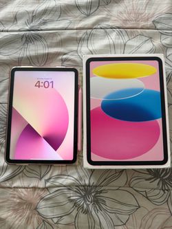 iPad 10 Gen in pink