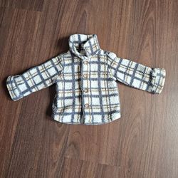 Carters Plaid Fleece Jacket