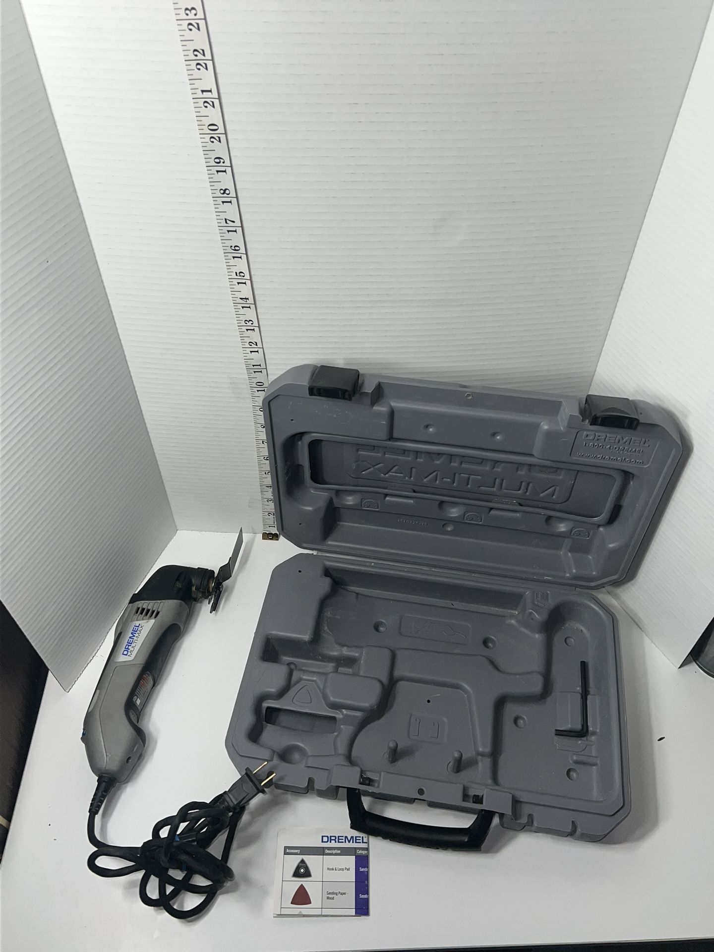 Dremel multi max tool with case
