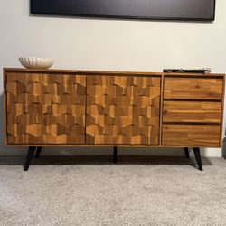 Teak Wood Sideboard / Credenza – New