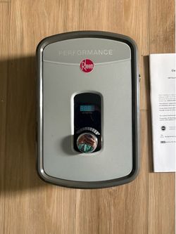 Rheem tankless hot water heater