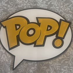 POP! Hanging sign
