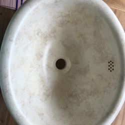REDUCED! New Custom Mari Bathroom Sink Bowl