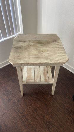 Wooden nightstand