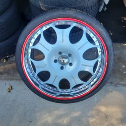 24 inch three-piece rims