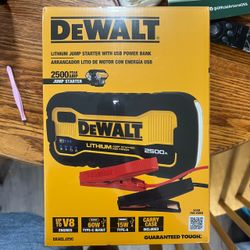 Dewalt lithium jump started