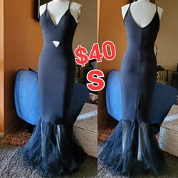 Prom Dress Black Dress Party Dress 