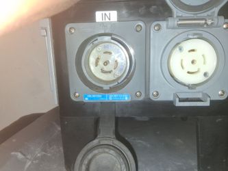 Portable power distribution panel