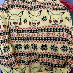 Kids Pikachu ugly Christmas Sweater 