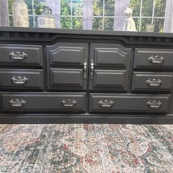 Gorgeous  Wooden Vintage Dresser