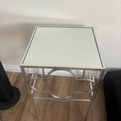 Mirror Side Table