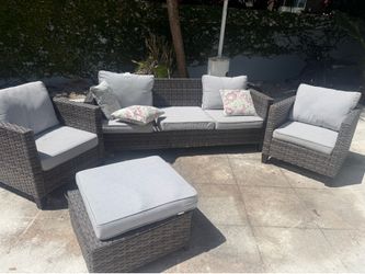 Patio conversation set
