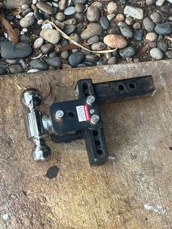 Adjustable Trailer Hitch Ball Mount