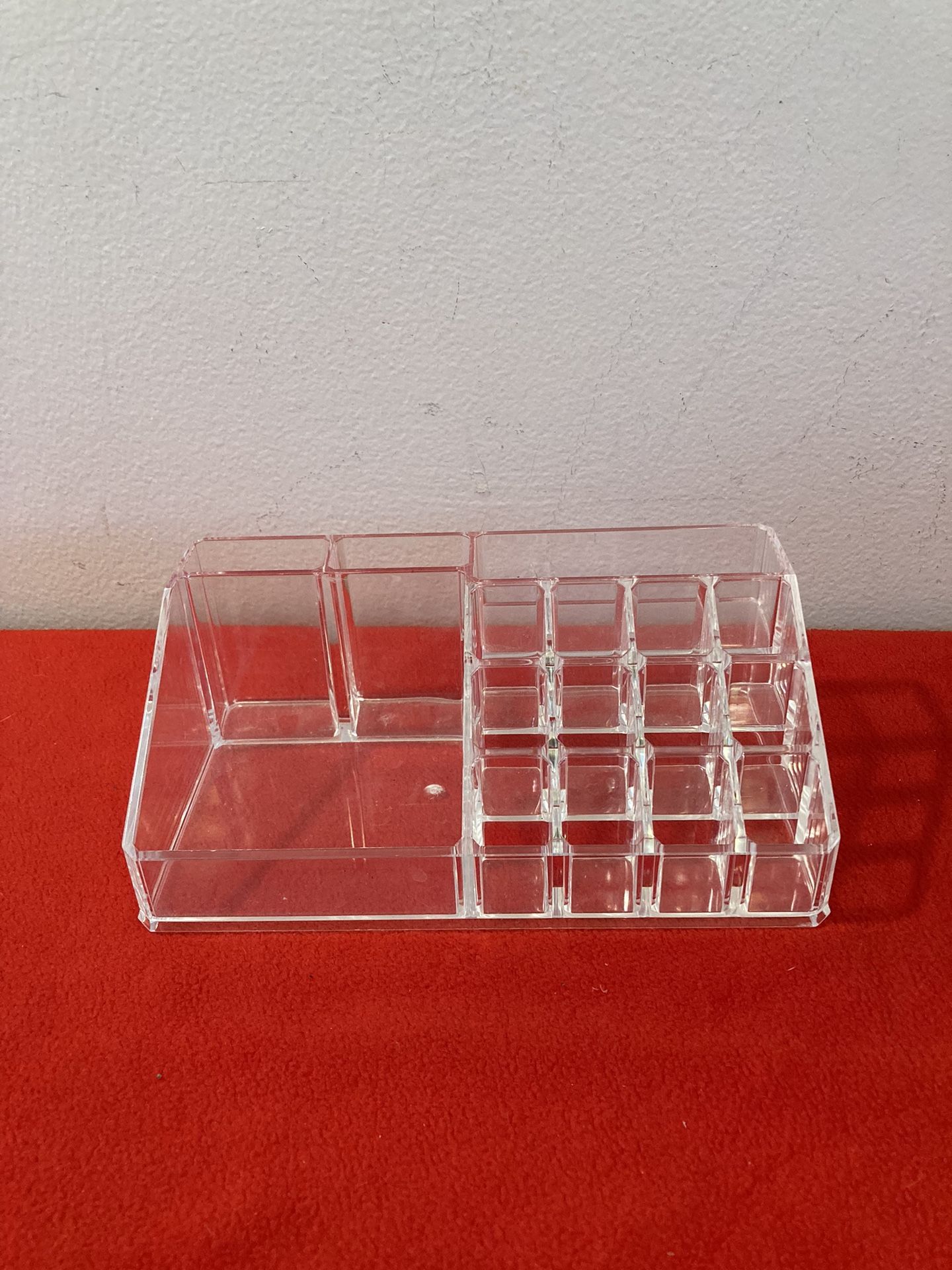 Acrylic Multi-Function Organizer Makeup Tools / Brush / Lipstick Holder 16 Compartments