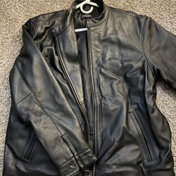 Mens Black Leather Jacket