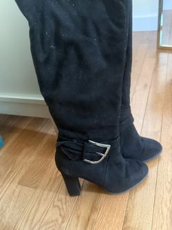 Heel Winter Boots Size 6