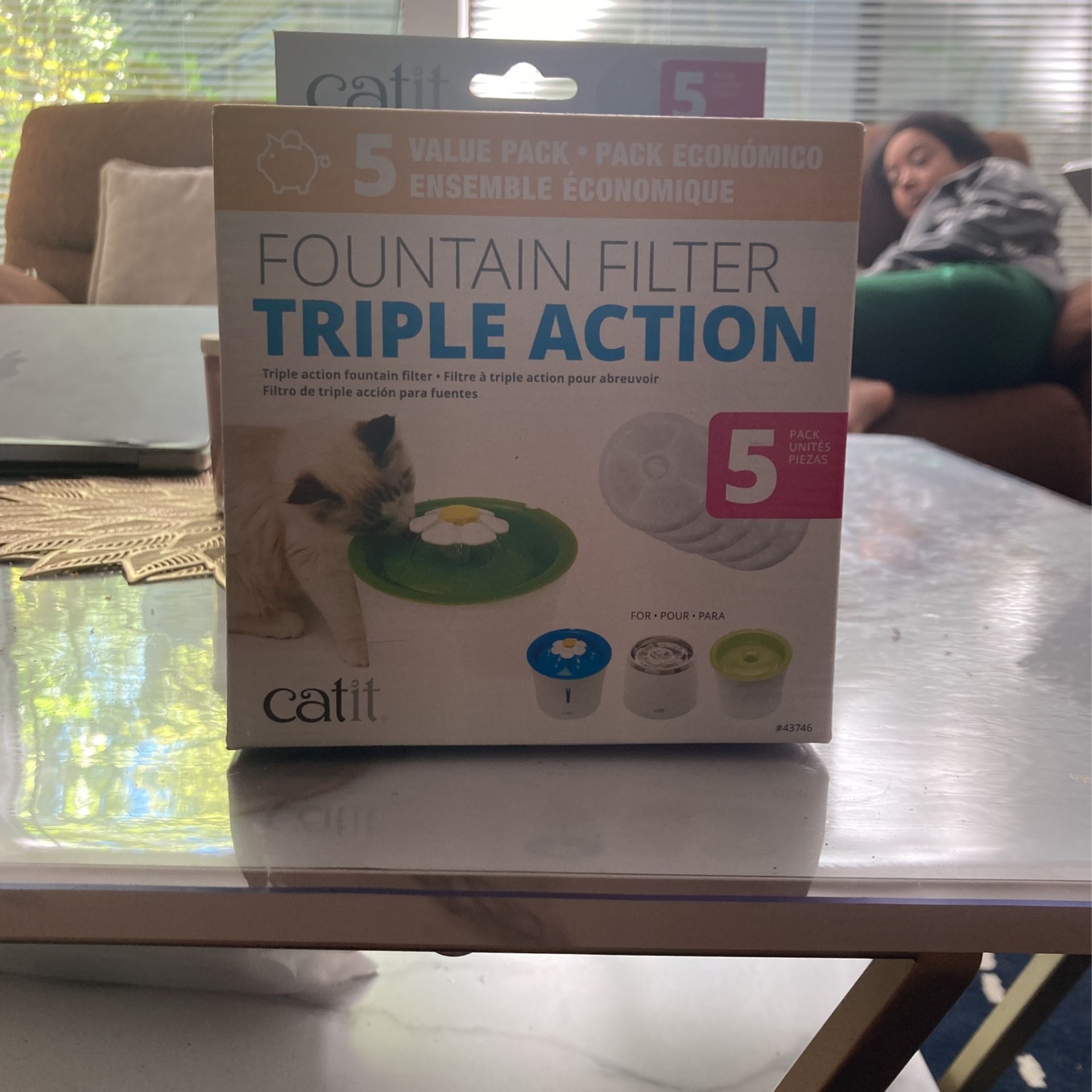 Fountain Filter Triple Action