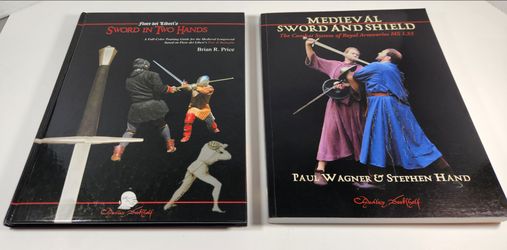 LOT OF 2 CHIVALRY BOOKSHELF BRIAN PRICE PAUL WAGNER STEPHEN HAND MEDIEVAL BOOKS