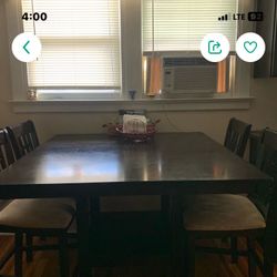 Free 54x54 counter height table