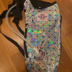 Holographic Water Backpack