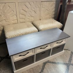 Brand New Storage Bench/ Shoe Organizer 