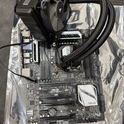 ASUS X99-A USB 3.1, LGA 2011 v3 Intel Motherboard Combo w/ Intel Core i7-5820K