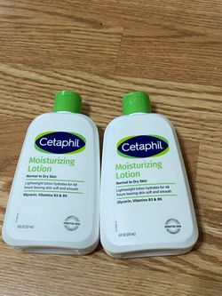 2 Cetaphil Moisturizing Lotions