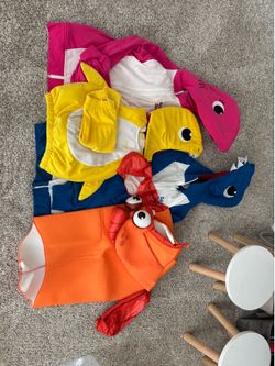 Baby shark family costume set